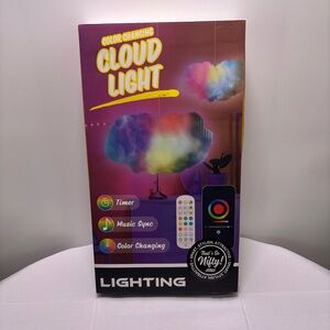 Color Changing Cloud Light with Remote